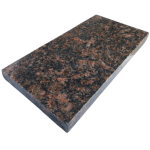 Parapet z granitu Tan Brown Lapatura szerokość 27,5cm grubość 2cm